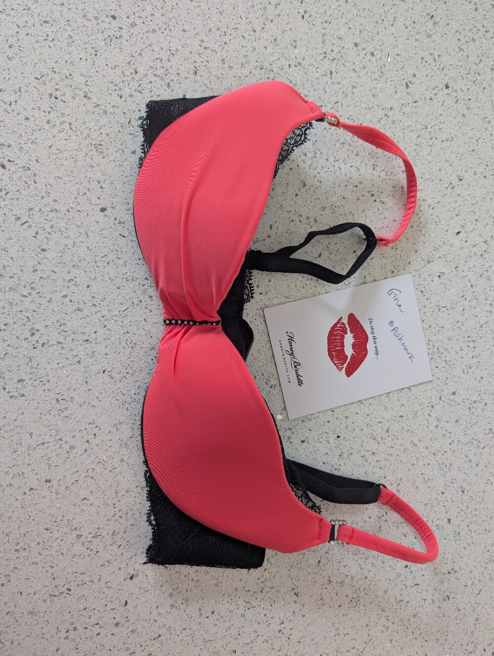 Honey Birdette Jewel Peach bra 34B